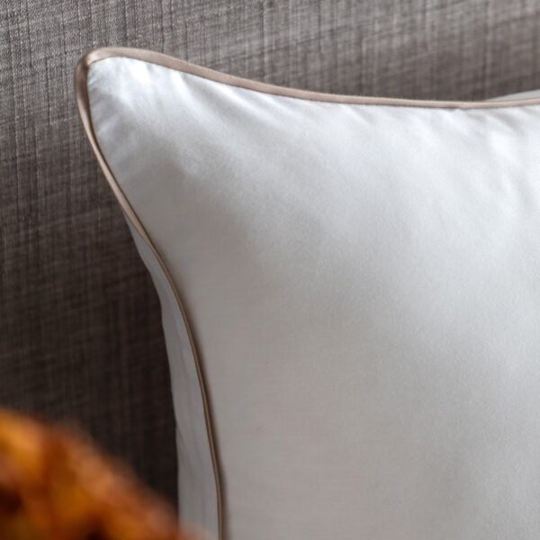 Egyptian Cotton Piped Duvet Cover Set