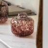 Confetti Vase Brown