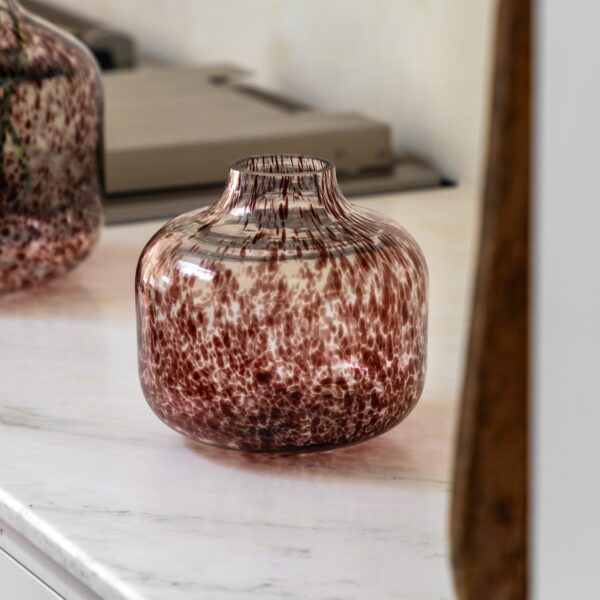 Confetti Vase Brown