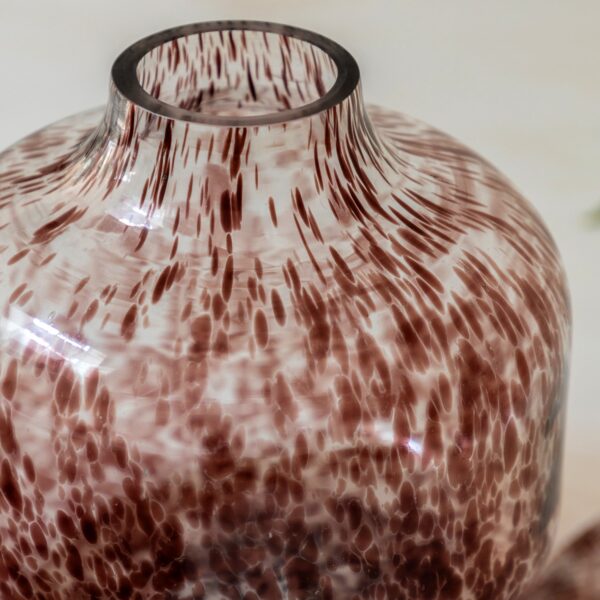 Confetti Vase Brown