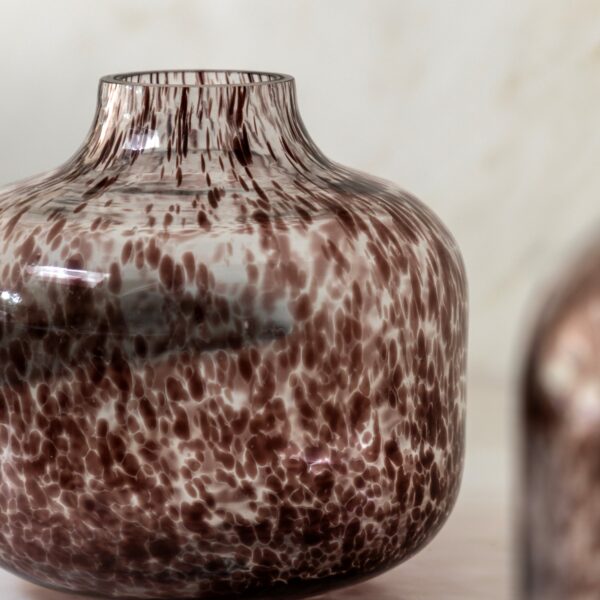 Confetti Vase Brown