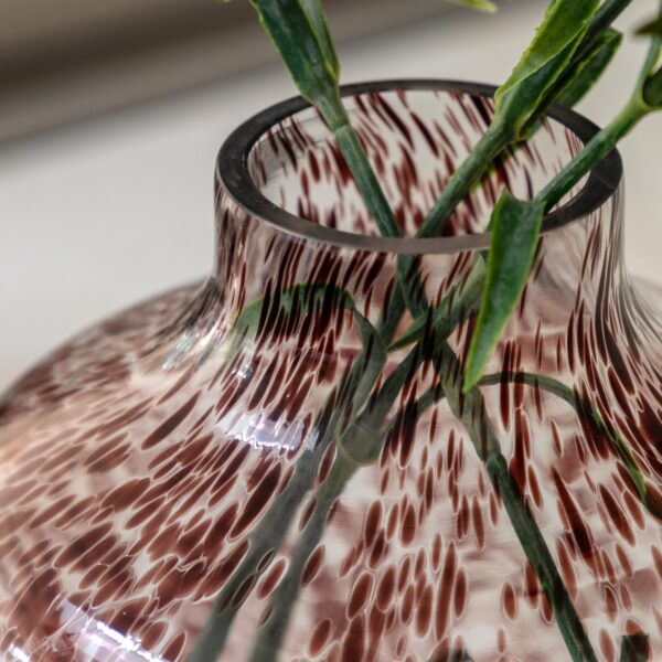 Confetti Vase Brown