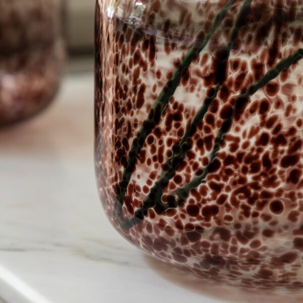 Confetti Vase Brown