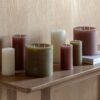 Pillar Candle Rustic