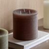 Pillar Candle Rustic
