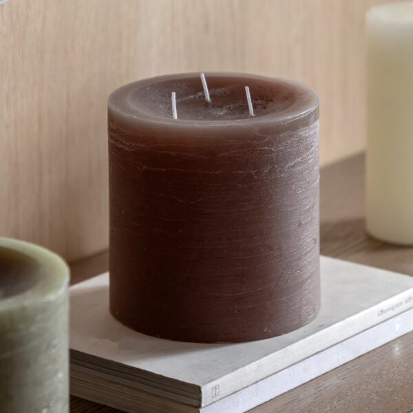 Pillar Candle Rustic