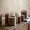 Pillar Candle Rustic