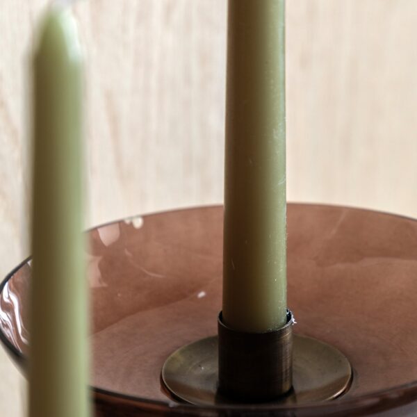 DF-GAL-5061087249954-2 Tapered Dinner Candles 8pk