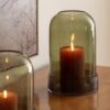 Tamar Smoked Candle Holder