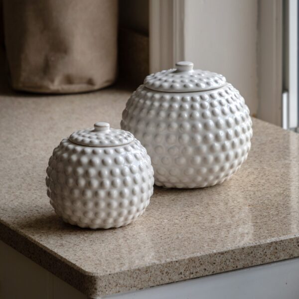 Alba Beaded Trinket Jar