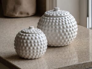 Alba Beaded Trinket Jar