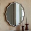 Monterey Wave Round Mirror