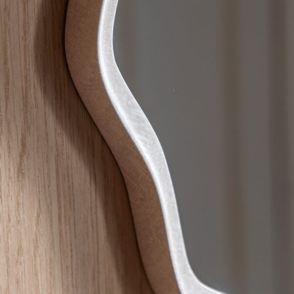 Monterey Wave Round Mirror