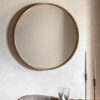Cedar Round Mirror