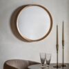 Cedar Round Mirror