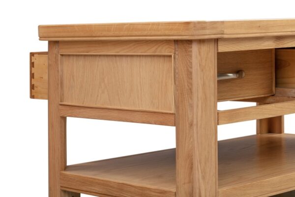 Chatsworth Oak Coffee Table with 2 Drawers