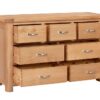 Chatsworth Oak 3 Over 4 Chest