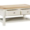 Foxington Painted Coffee Table with 2 Drawers