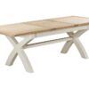 DF-PAP-114-34-OWP_114-34-Foxington-Painted-180-Extending-Cross-Leg-Table-1-red-r Foxington Painted 180/240 Cross Leg Dining Table