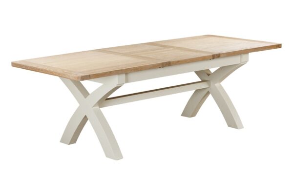 DF-PAP-114-34-OWP_114-34-Foxington-Painted-180-Extending-Cross-Leg-Table-1-red-r Foxington Painted 180/240 Cross Leg Dining Table