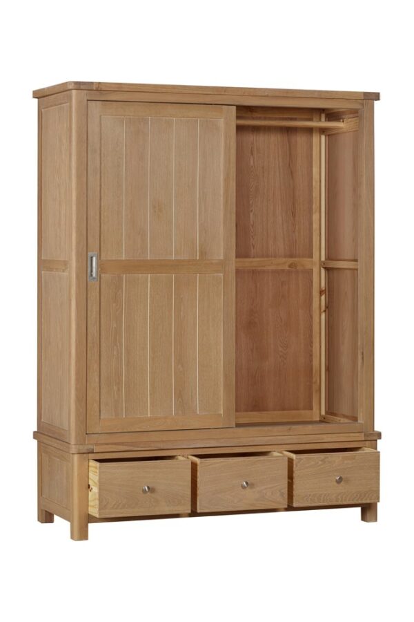 Foxington Oak Large Wardrobe