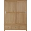 Foxington Oak Large Wardrobe