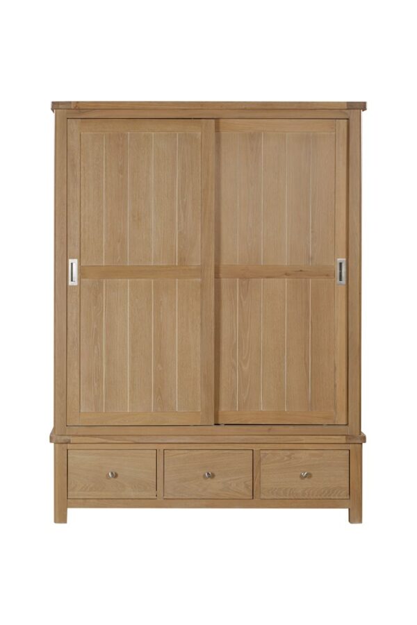 Foxington Oak Large Wardrobe