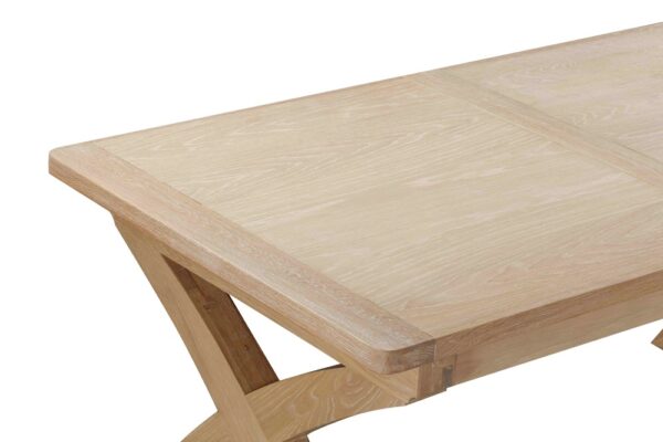 DF-PAP-144-34_144-34-Foxington-Oak-Cross-Leg-180-Extending-Dining-Table-7-r Foxington Oak 180/240 Cross Leg Dining Table