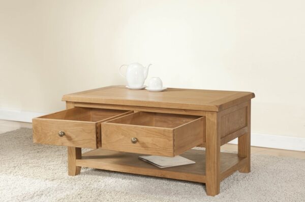Shrewsbury Coffee Table with Drawers
