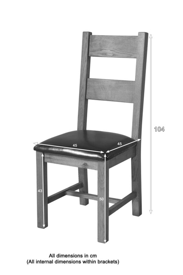 Shrewsbury Dining Chairs (Pair) PU