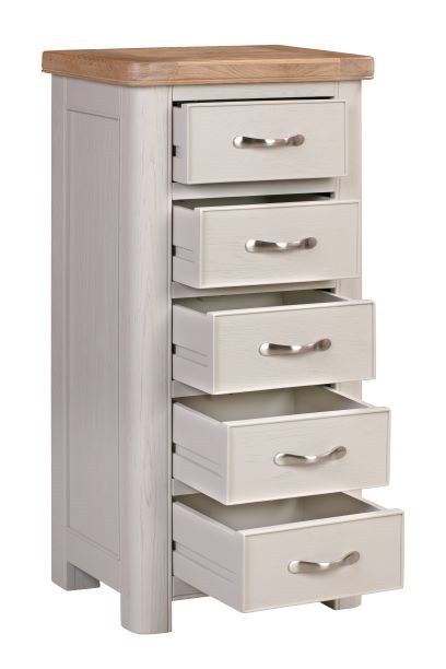 DF-PAP-84-22_84-22_Chatsworth_Painted_5_Drw_Chest_image_2_web Chatsworth Painted 5 Drawer Tall Chest