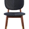 Z5501931__83535.1777542761.jpg Kenso Walnut Wood and Leather Dining Chair Seconds