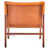 Inca Brown Leather Sling Chair Seconds