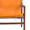 Inca Brown Leather Sling Chair Seconds