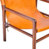 Inca Brown Leather Sling Chair Seconds