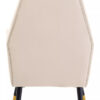 Loretta Wine Velvet Chair With Black Wood And Gold Finish Legs
